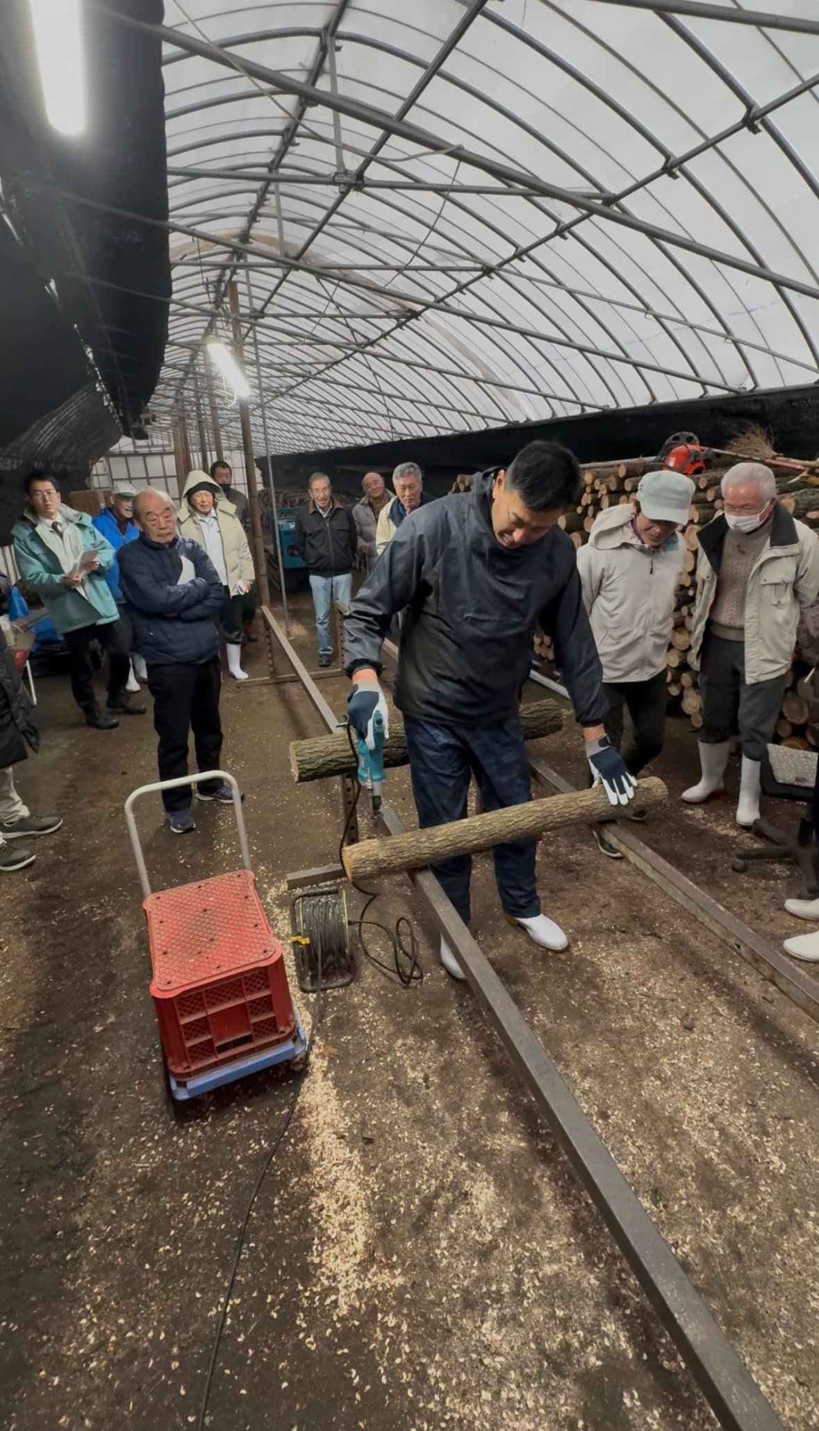 現地研修の様子